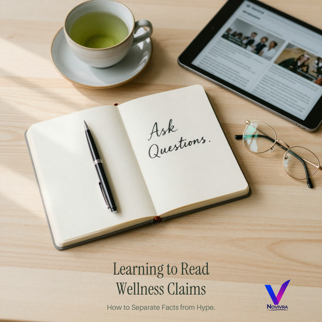 Learning to Read Wellness Claims: How to Separate Facts from Hype
