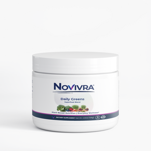 Novivra Greens Superfood Powder Daily Digestion Immune Support 126g Tub