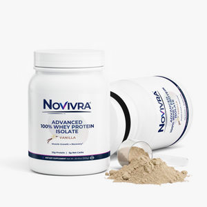 Advanced 100% Whey Protein Isolate (Vanilla) - Fast-Absorbing & Low-Carb