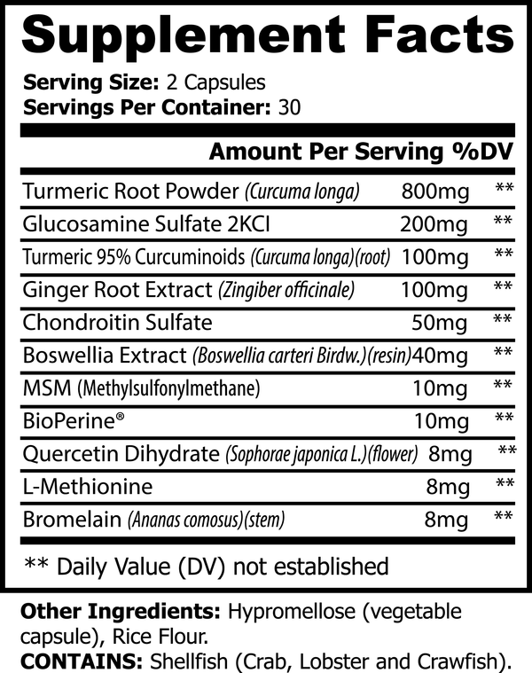 Platinum Turmeric - Joint Mobility & Flexibility Support